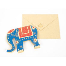 Load image into Gallery viewer, Family Paws | Elephant Cut-Out Card
