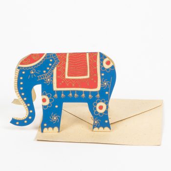 Family Paws | Elephant Cut-Out Card