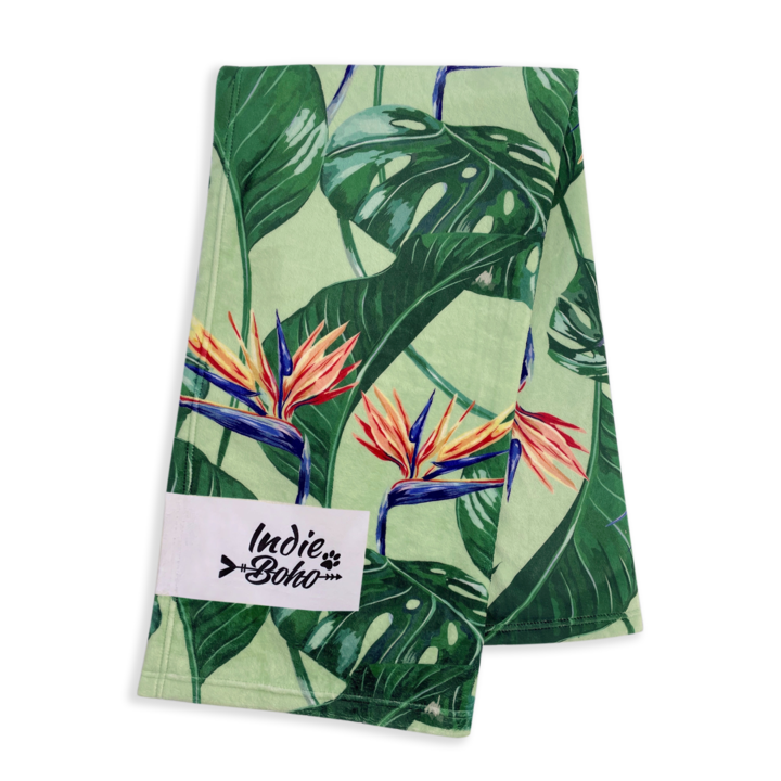 Indie Boho | Tropical Bloom Blanket